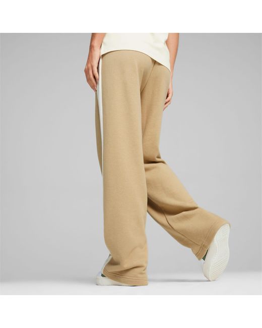 Pantalon Droit Iconic T7 PUMA en coloris Natural