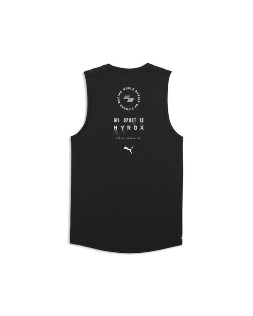 PUMA Black X Hyrox Dryelite Training Tank Top for men