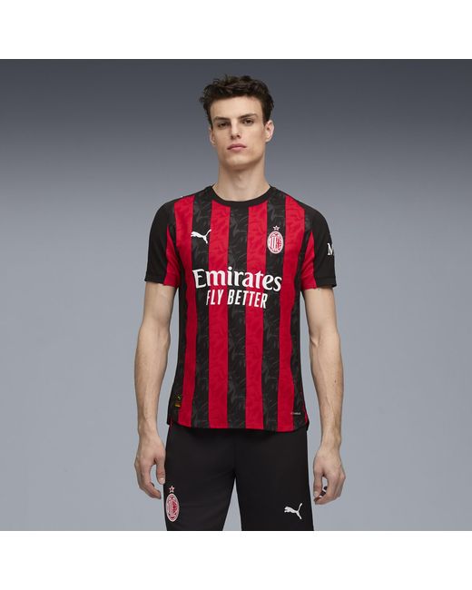PUMA Red Ac Milan 25/26 Home Authentic Jersey for men