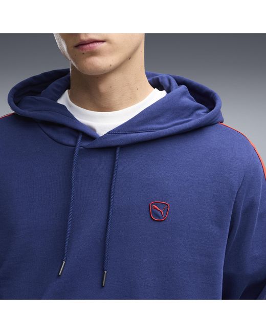 PUMA Blue Elevated Essentials Hoodie Shoes for men
