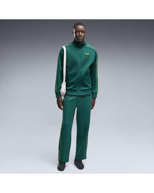 PUMA Green X Aston Martin Aramco F1 Team T7 Track Jacket for men