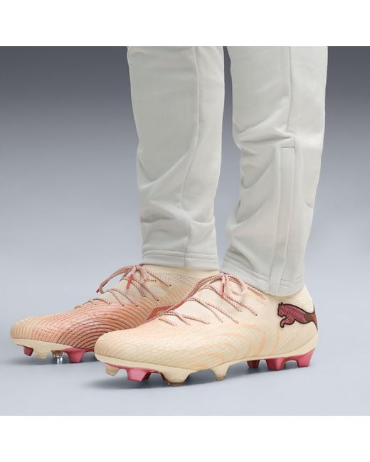 PUMA Pink Future 9 Ultimate Fg Football Boots for men