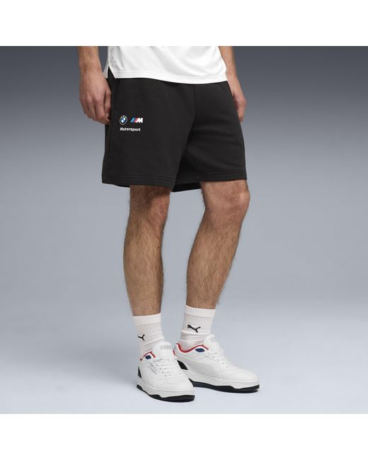 PUMA Black Bmw M Motorsport Essentials Shorts for men