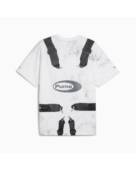 PUMA A$ap Rocky X Seatbelt T-shirt in het Black