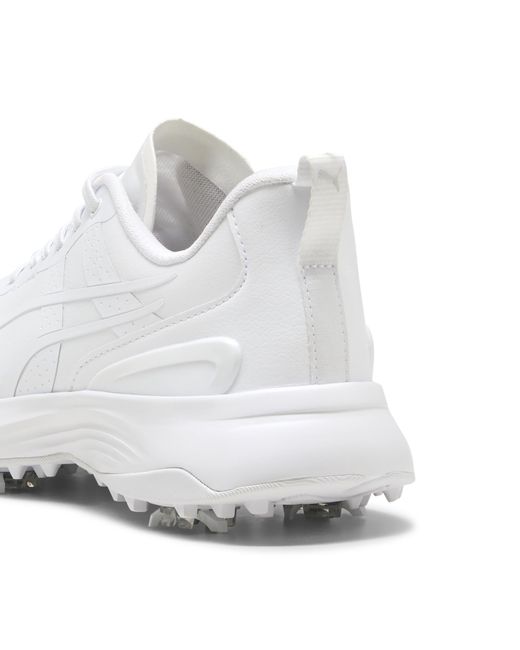 PUMA White Ignite Blaze 3 Golf Shoes