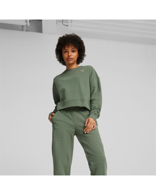 PUMA Loungewear-Anzug in Grün | Lyst AT