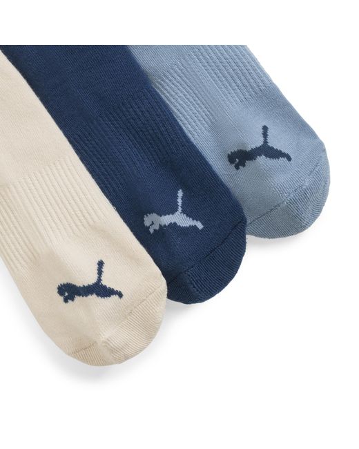 PUMA Blue 3 Pack 1/2 Terry Low Cre