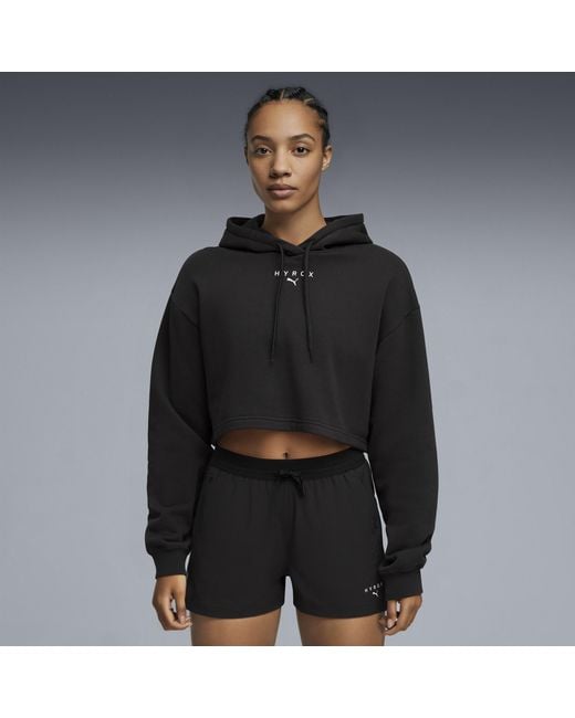PUMA Black X Hyrox Heavyweight Hoodie