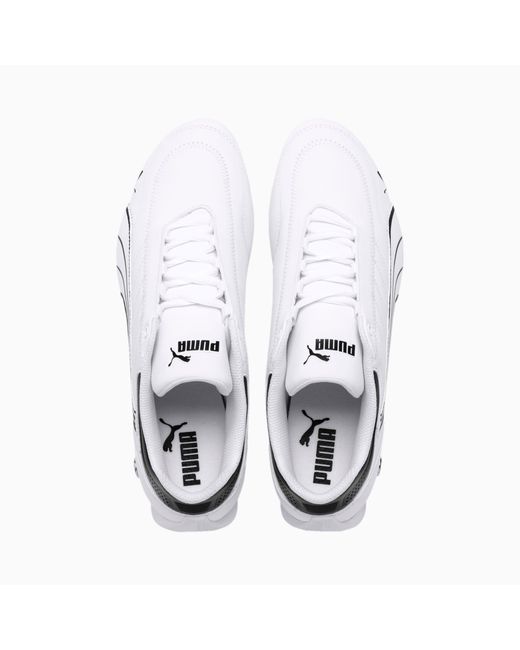 puma bmw slippers white