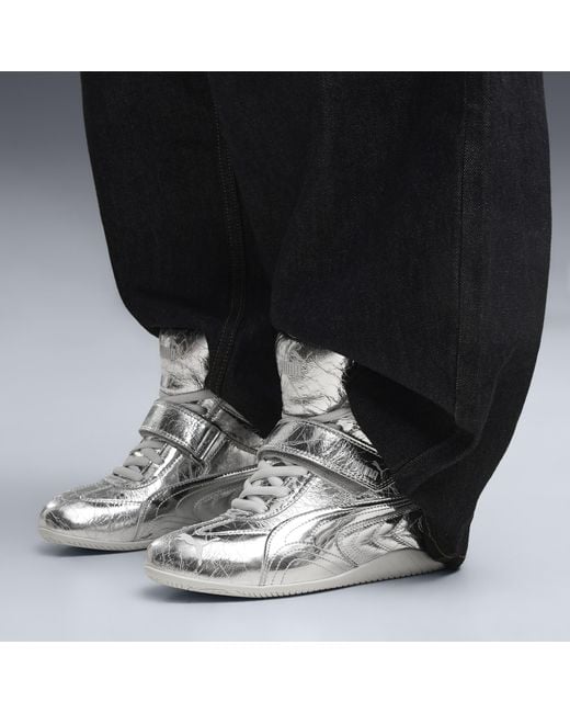 PUMA Metallic Speedcat Wedge Lustre Sneakers