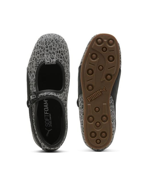 PUMA Black Tacklette Cat Sneakers
