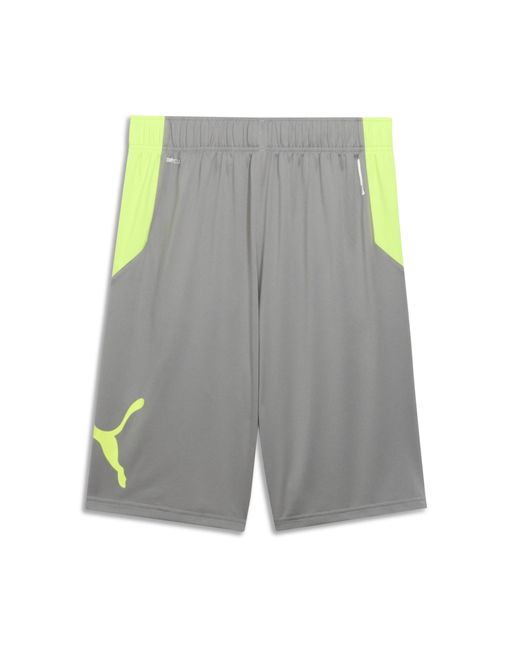 PUMA Gray Train 10" Shorts for men