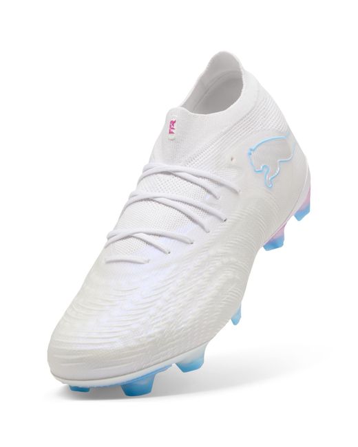 PUMA White Future 9 Ultimate Fg Football Boots
