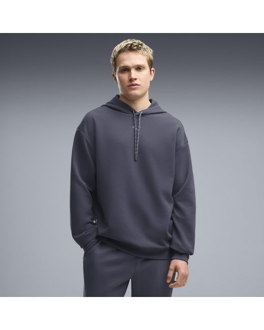 PUMA Blue Cloudspun Hoodie for men