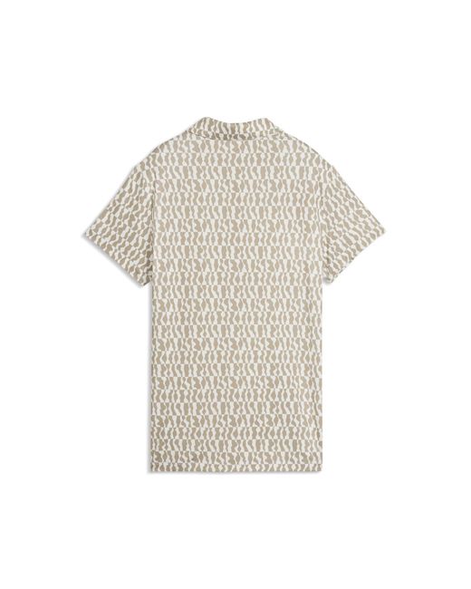 PUMA Natural Cloudspun Wavey Polo