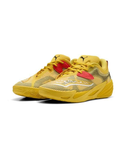 PUMA Yellow X PokãMon All-Pro Nitro 2 Pikachu Basketball Shoes