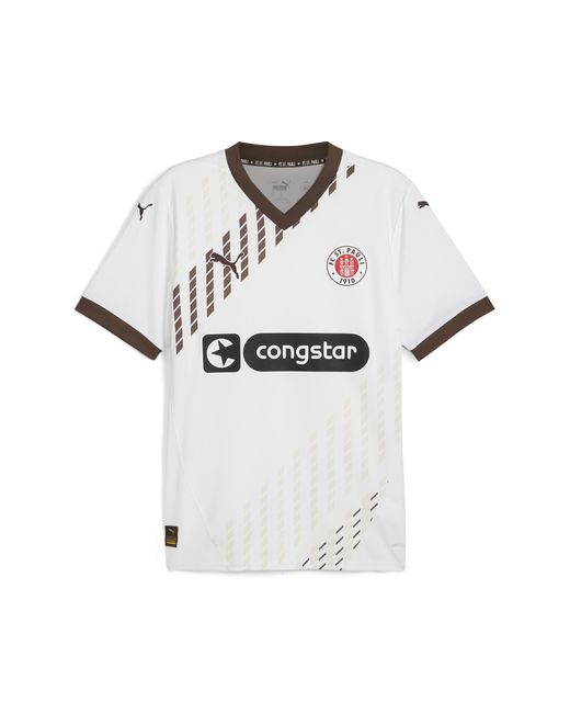 PUMA Fc St. Pauli 24/25 Uitshirt in het White voor heren