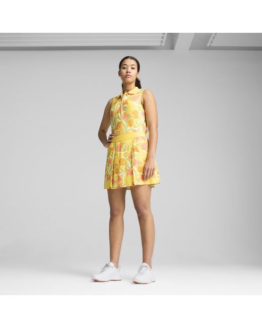 PUMA X Dani Dazey Geplooide Rok in het Yellow