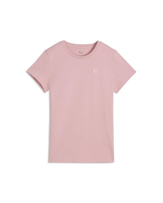 T-shirt Essentials Elevated PUMA en coloris Pink