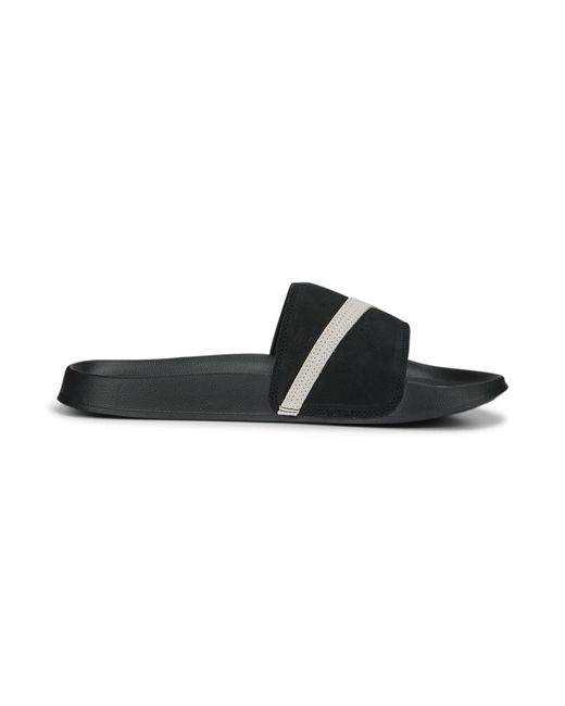 PUMA Black Leadcat 2.0 Suede Og Slides