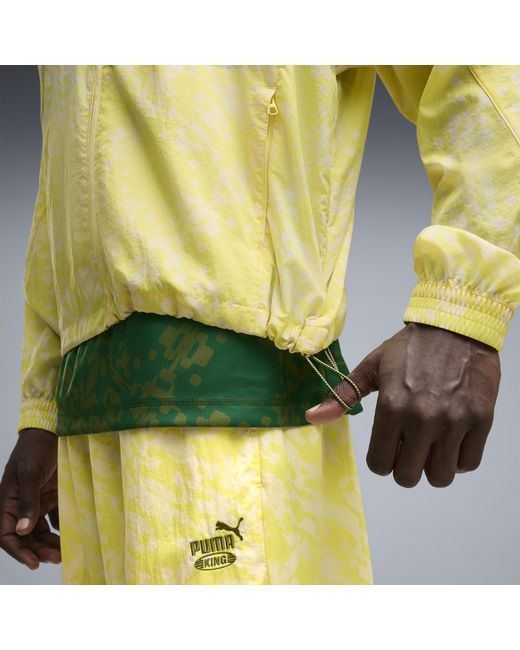 PUMA Yellow X Senegal X Salehe Bembury King Track Jacket for men