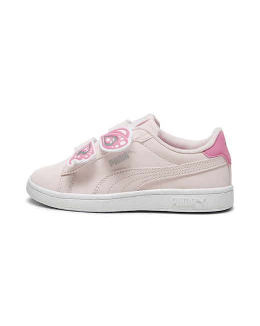 Zapatillas Smash 3.0 Butterfly Para Niños, Calzado, Frosty Rosa/Strawberry Burst/Blanco PUMA de color White