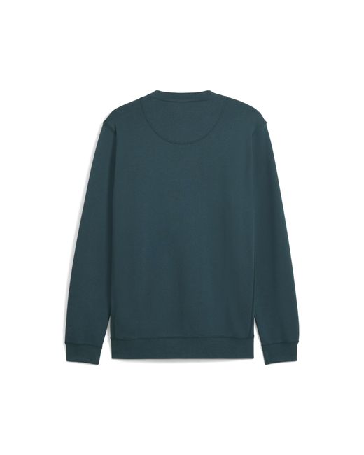 PUMA Green Wardrobe Essentials Suede Crew for men