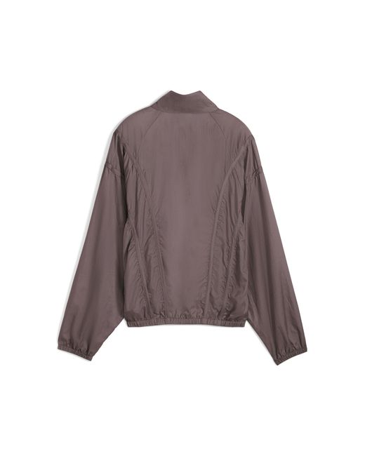 PUMA Dare To Oversized Geweven Jack Voor Maat in het Brown