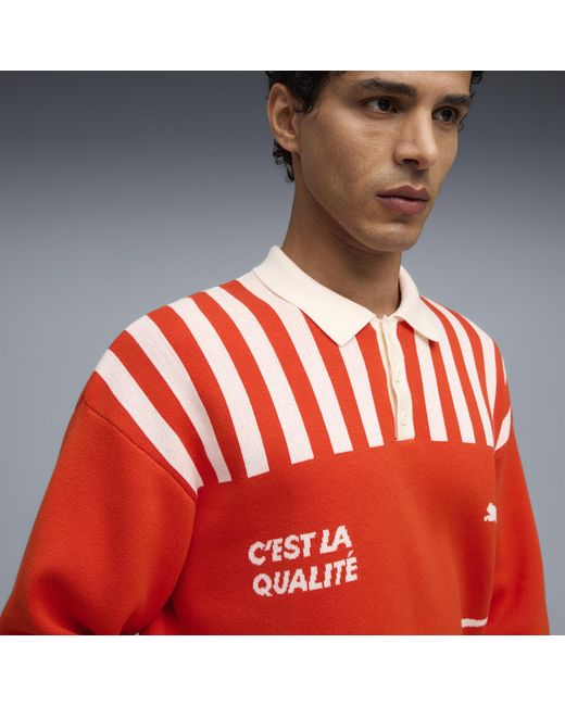 Maglia The Neverworn Vi Da Uomo, Fierce Rosso di PUMA in Red da Uomo