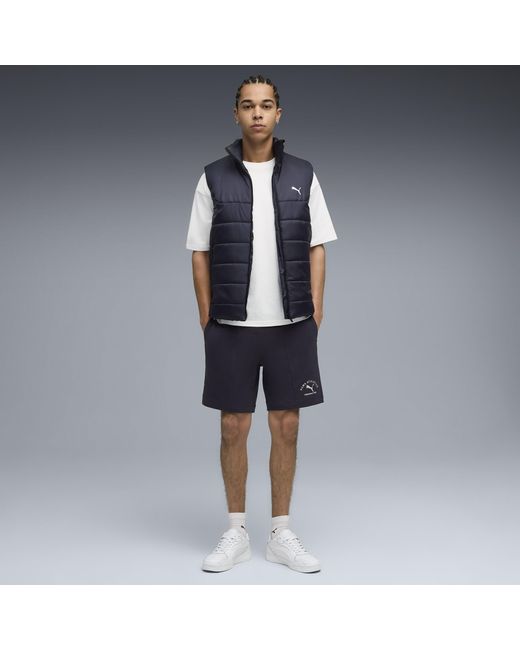 PUMA Class Pintuck Shorts Herren, Kleidung, New in Blue für Herren