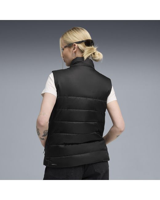 PUMA Black Essentials Outerwear Puffer Vest