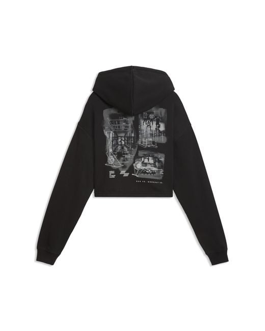 PUMA Black X Hyrox Heavyweight Hoodie