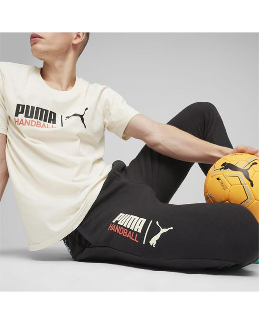 PUMA Handball Jogginghose für Männer in Black für Herren