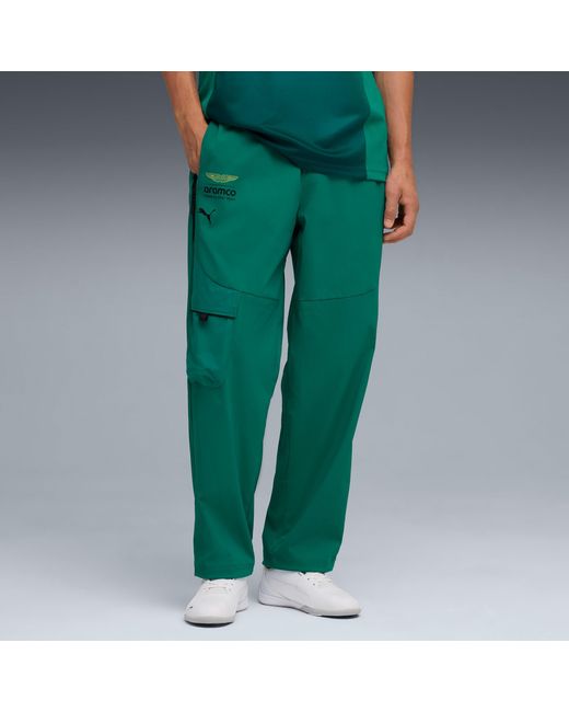 PUMA Green X Aston Martin Aramco F1Â Team Tech Pants for men