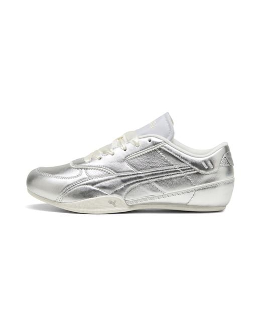 PUMA White Bella Mina Pearl Sneakers