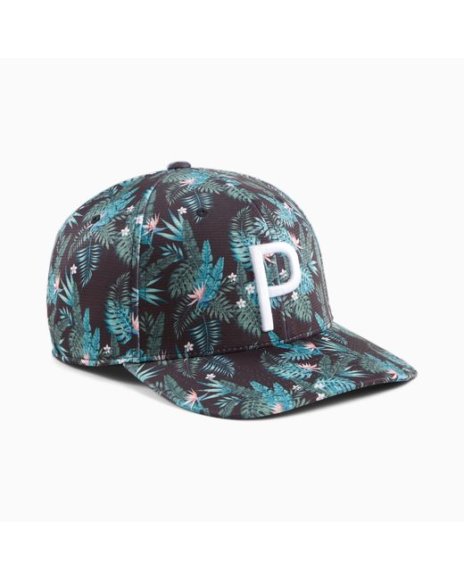 PUMA Blue Aloha P Golf Cap for men