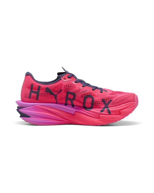 PUMA Pink X Hyrox Deviate Nitroâ Elite 4 Running Shoes