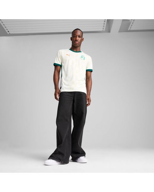 PUMA Multicolor Côte D'Ivoire 2025 Away Jersey /Dark Myrtle for men