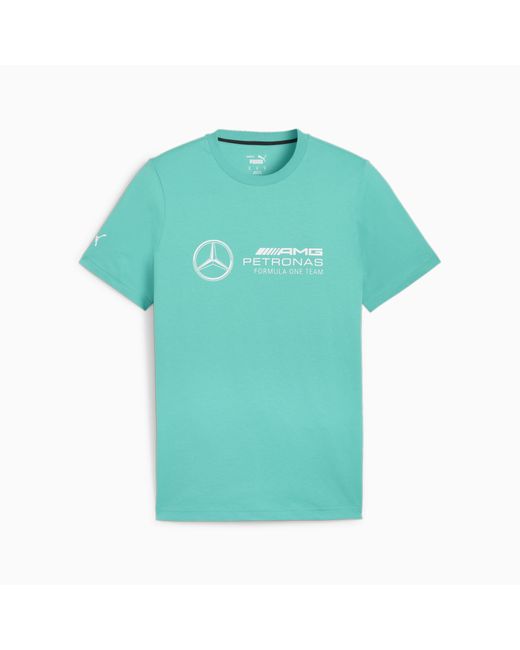 PUMA Green Mercedes-amg Petronas Motorsport Ess Logo T-shirt for men
