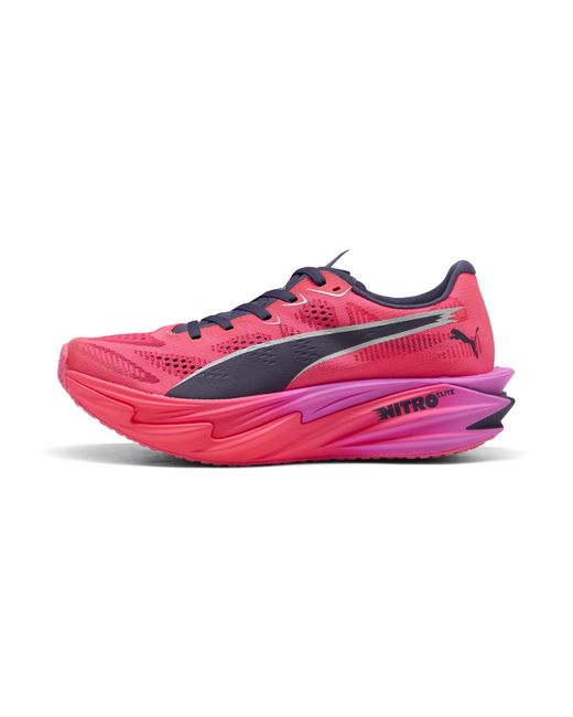 PUMA Pink X Hyrox Deviate Nitroâ Elite 4 Running Shoes