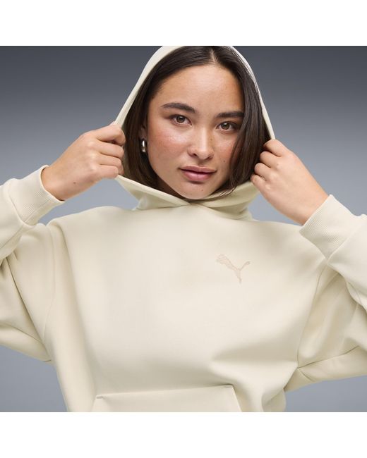 PUMA Natural Elevated Essentials Fleece Hoodie