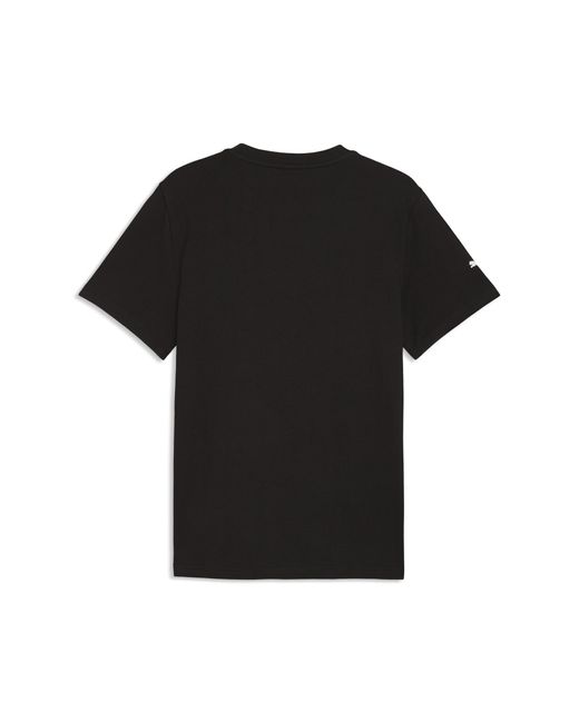 PUMA Black Scuderia Ferrari Colored Shield T-Shirt for men