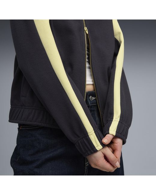 PUMA Blue T7 Relaxed Track Jacket