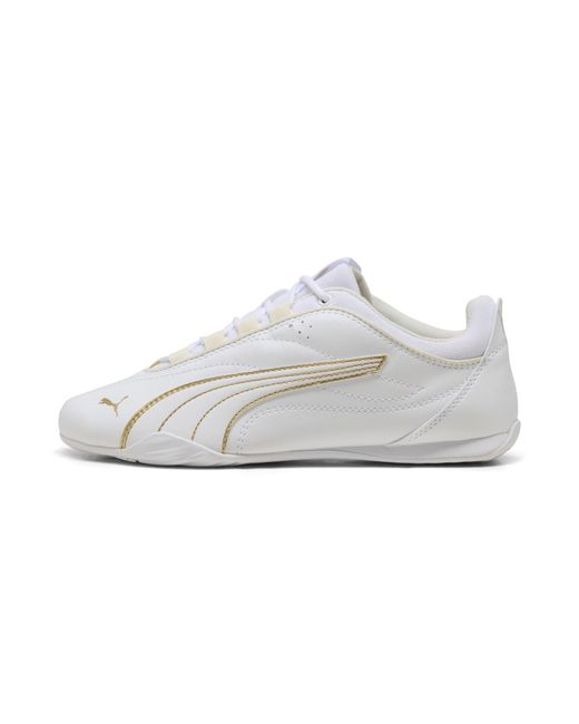 PUMA White Catch Soleil Sneakers