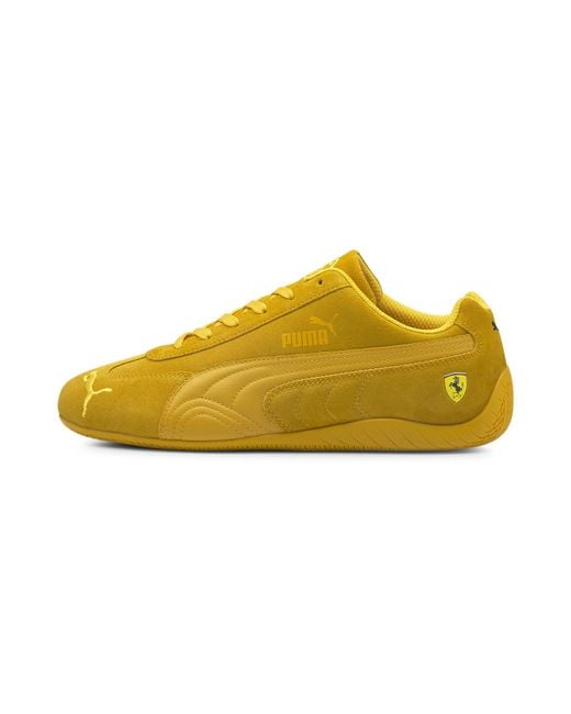 PUMA Yellow Scuderia Ferrari Speedcat Driving Shoes