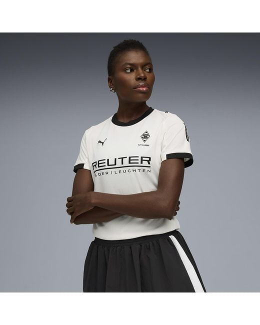 PUMA White Borussia Mönchengladbach 25/26 Heimtrikot Damen
