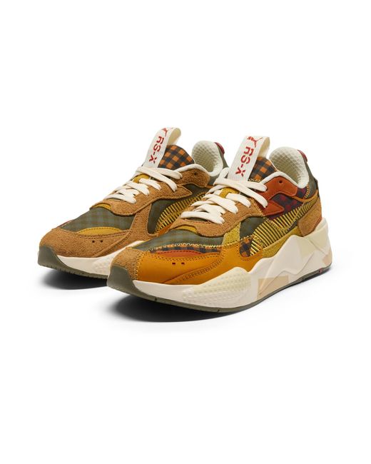 PUMA Brown Rs-X Hyper Prep Fall Sneakers