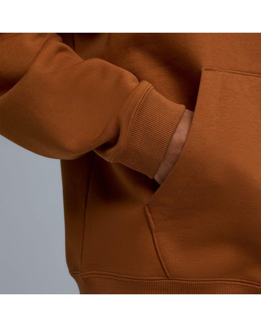 PUMA Brown Select Essentials Hoodie for men