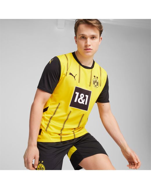 PUMA Borussia Dortmund 24/25 Thuisshirt in het Yellow voor heren