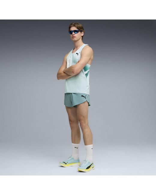 PUMA Blue Lightspeed Ultraweave Running 2" Shorts for men